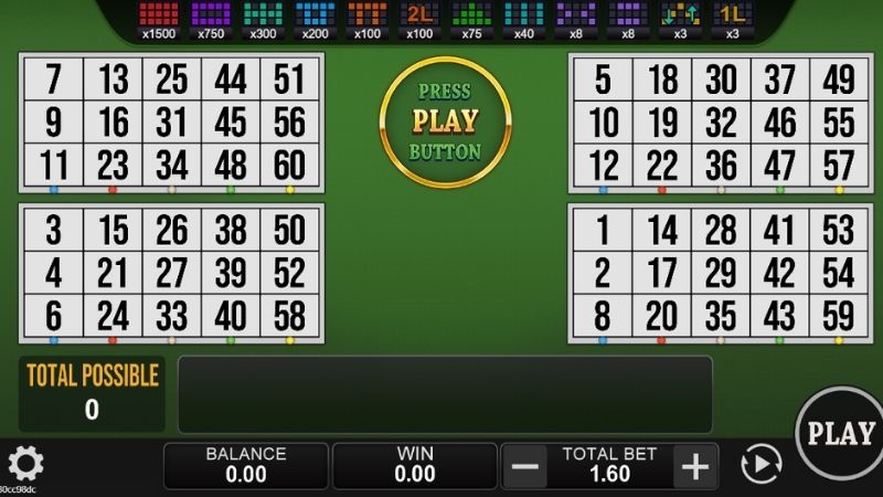 Hướng dẫn tham gia Bingo May Mắn tại GA6789